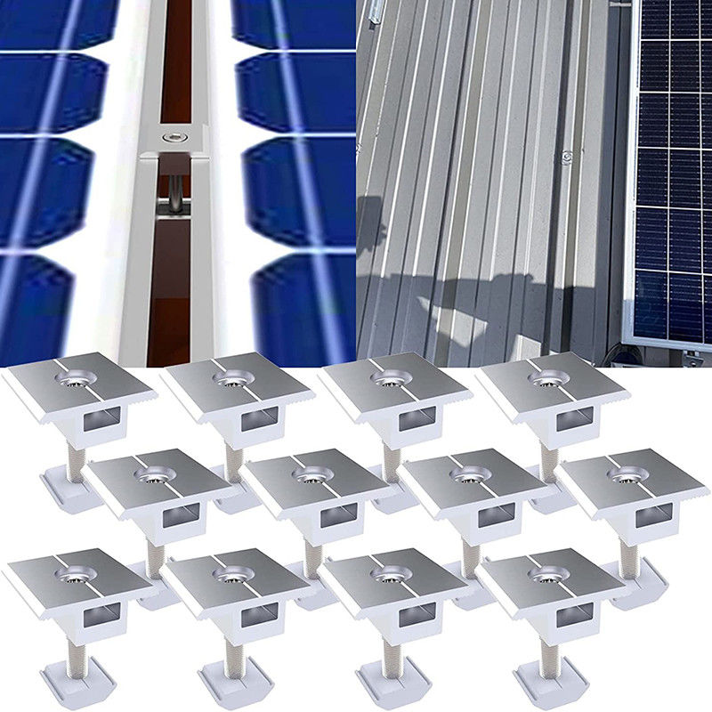 ISO9001は太陽電池パネルの中間クランプの反腐食の安全な取付けを証明しました
