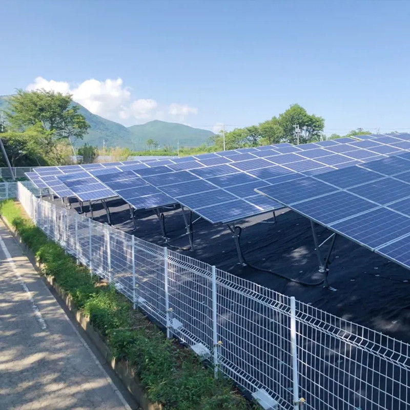 調整可能なアルミ製の地面ソーラーマウントシステム 太陽光装置のための耐腐蝕性
