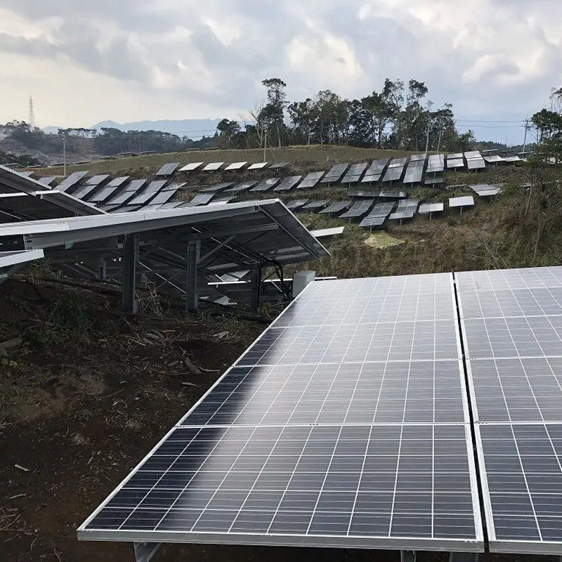画像や風景モジュールの太陽光パネル設置システム