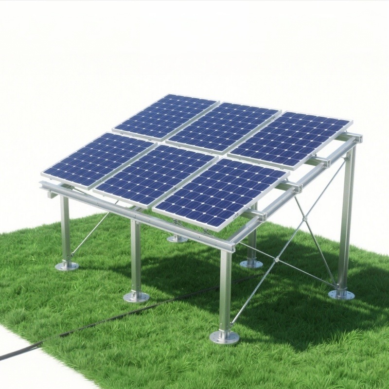 工場価格 ソーラーパネル構造 屋根システム支架のためのアルミレール設置