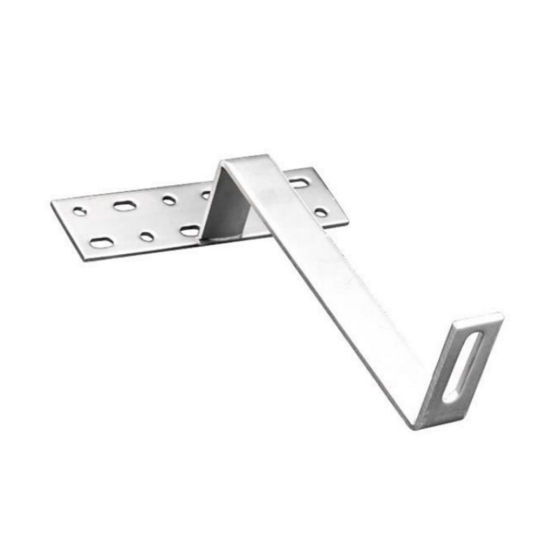 工場製 不同鋼 太陽光屋根 ハック 太阳電池パネル 太阳光スレート屋根のフラット屋根のマウントシステム