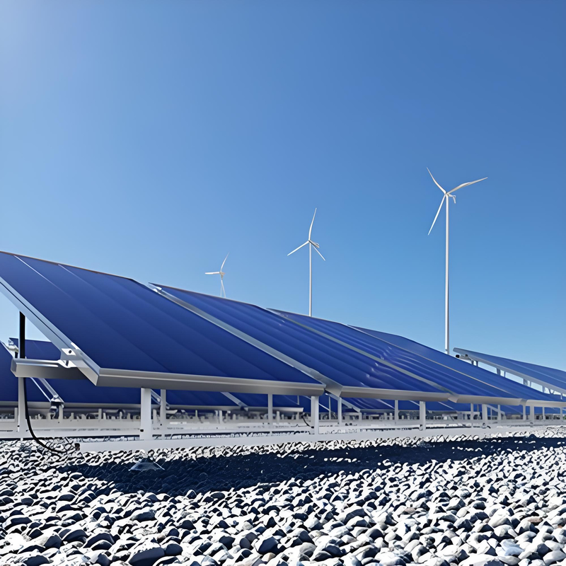 熱浸し電熱鋼部品を備えた大型太陽光発電所と公益事業所用太陽光発電装置のための地面太陽光装置