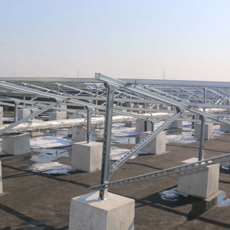 ソーラーパネルの設置支架は,前もって組み立てられたラックと高強度鋼筋梁で設計され,サポートと安装が簡単です.